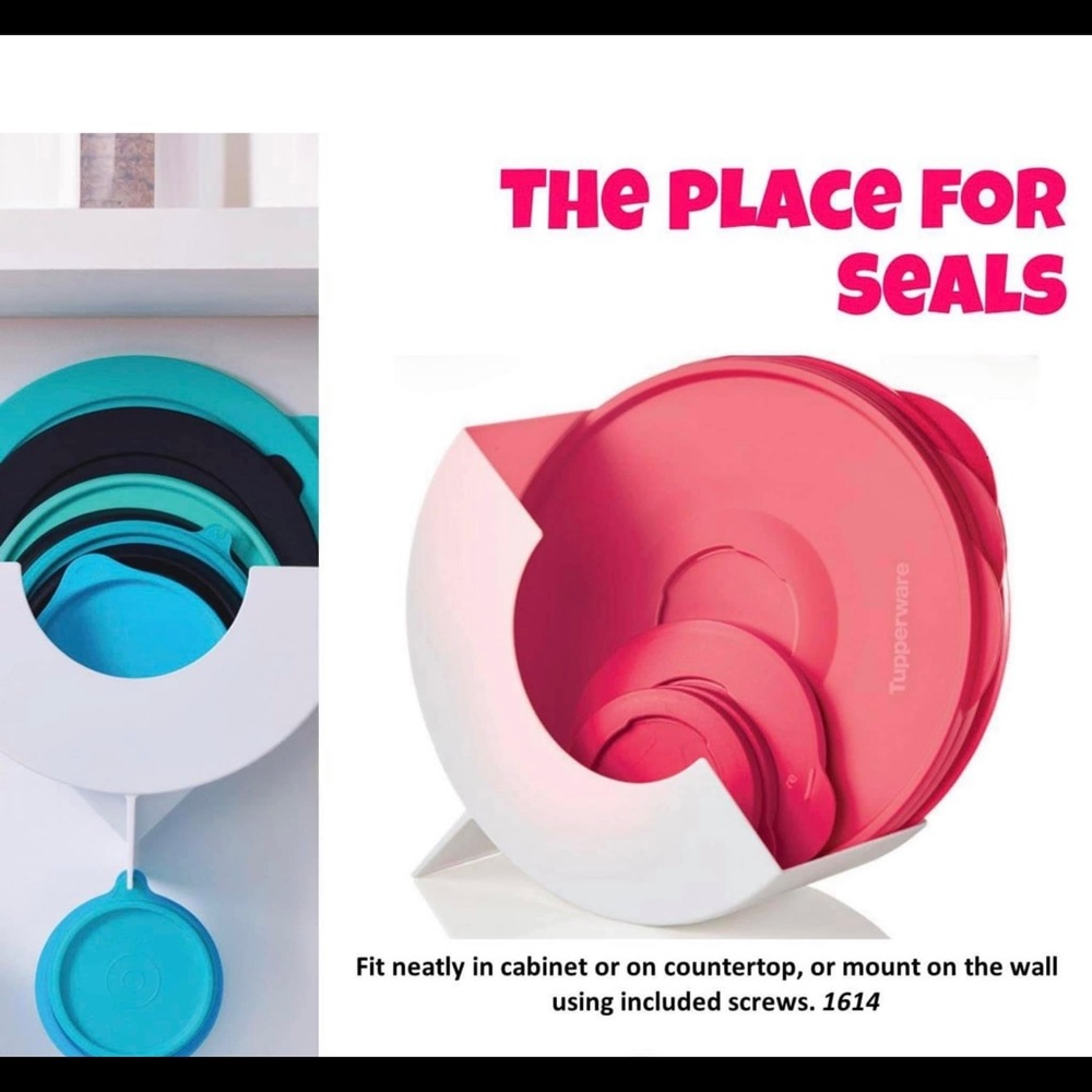 Tupperware place for the seals